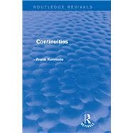 Continuities (Routledge Revivals)