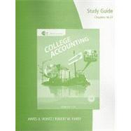 Study Guide with Working Papers, Chapters 16-27 for College Accounting