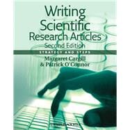 Writing Scientific Research Articles Strategy and Steps,9781118570708