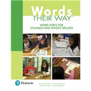 Words Their Way Word Sorts for Syllables and Affixes Spellers