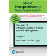 MyLab Entrepreneurship with Pearson eText + Print Combo Access Code for Essentials of Entrepreneurship and Small Business Management