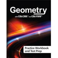 Geometry with CalcChat & CalcView Practice Workbook & Test Prep.