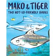 Mako and Tiger Two Not-So-Friendly Sharks