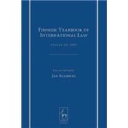 Finnish Yearbook of International Law, Volume 20, 2009 Volume 20, 2009