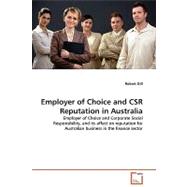 Employer of Choice and Csr Reputation in Australia