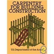 Carpentry for Building Construction