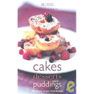 Cakes, Desserts, and Puddings