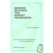 Modern Methods For Robust Regression