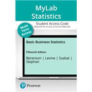 MyLab Statistics with Pearson eText (up to 24 months) Access Code for Basic Business Statistics