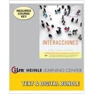 Bundle: Interacciones, Enhanced +iLrn™ Heinle Learning Center 4 terms (24 months) Printed Access Card