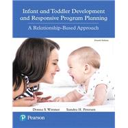 Infant and Toddler Development and Responsive Program Planning, 4th edition - Pearson+ Subscription