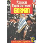 Insight Travel Dictionary German: German-English/English-German