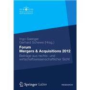 Forum Mergers & Acquisitions 2012
