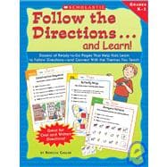 Follow The Directions...and Learn! Grades