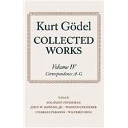 Collected Works  Volume IV: Correspondence, A-G