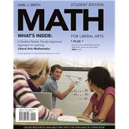 Bundle: MATH for Liberal Arts (with Arts CourseMate with eBook Printed Access Card) + Enhanced WebAssign Homework with eBook Printed Access Card for One Term Math and Science, 1st Edition