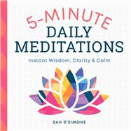 5-minute Daily Meditations book cover, ISBN 9781641520737