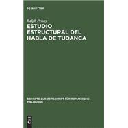 Estudio estructural del habla de Tudanca