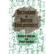 Dictionary of British Educationists