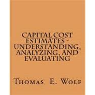 Capital Cost Estimates