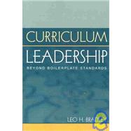 Curriculum Leadership Beyond Boilerplate Standards