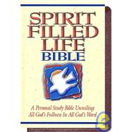 Spirit-Filled Life Bible: New King James Verion : Burgundy, Genuine Leather, Gold Edges