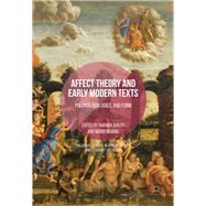 Affect Theory and Early Modern Texts