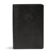 CSB Seven Arrows Bible, Black LeatherTouch The How-to-Study Bible for Students