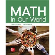 Math in Our World: A Quantitative Reasoning Approach, 2nd - ALEKS 360 (includes eBook)