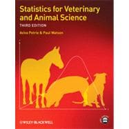 Statistics for Veterinary and Animal Science