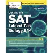 Cracking the SAT Subject Test in Biology E/M, 16th Edition