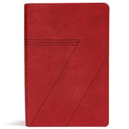 CSB Seven Arrows Bible, Crimson LeatherTouch The How-to-Study Bible for Students