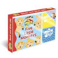 Five Little Monkeys Book and Bib Gift Set