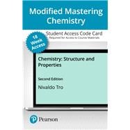 Modified Mastering Chemistry with Pearson eText -- Access Card -- for Chemistry: Structure and Properties (18-Weeks)