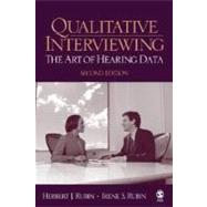 Qualitative Interviewing : The Art of Hearing Data