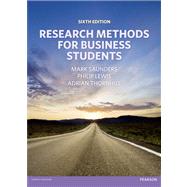 Research Methods for Business Students