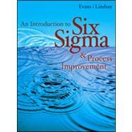 An Introduction to Six Sigma and Process Improvement (with CD-ROM)