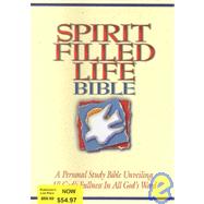 Spirit Filled Life Bible New King James Version: Burgundy, Gunuine Leather, Gilded-Gold Page Edges