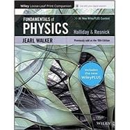 Fundamentals of Physics, WileyPLUS Next Gen Card with Loose-Leaf Set 1 Semester