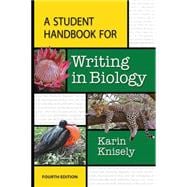 A Student Handbook for Writing in Biology