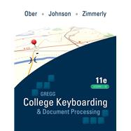 Gregg College Keyboarding & Document Processing (GDP); Lessons 1-20 text