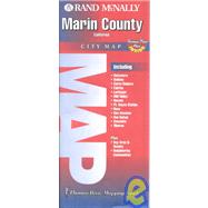 Rand McNally Marin County City Map