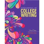 Fundamentals of College Writing