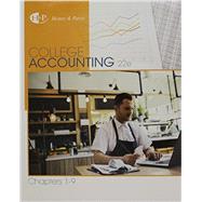 Bundle: College Accounting, Chapters 1-9, Loose-Leaf Version, 22nd + CNOWv2, 1 term Printed Access Card