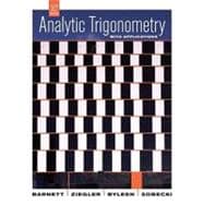 Analytic Trigonometry with Applications, 10th Edition