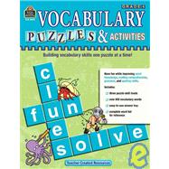 Vocabulary Puzzles and Activities, Grade 4