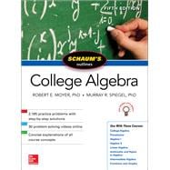 Schaum's Outline of College Algebra, Fifth Edition,9781260120769