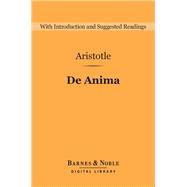 De Anima (Barnes & Noble Digital Library)