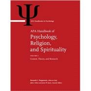 APA Handbok of Psychology, Religion and Spirituality