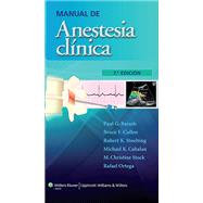 Manual de anestesia clínica